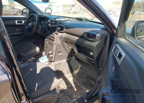 2022 Ford Police Interceptor из США, поврежденный, VIN 1FM5K8AW9NNA03633